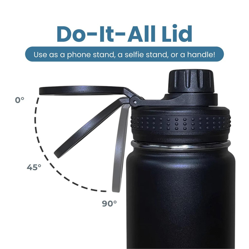 Aqua+ Tumbler 1200ml (40oz) Vacuum Insulated Stainless Steel Tumbler Mag-safe Free Accessories